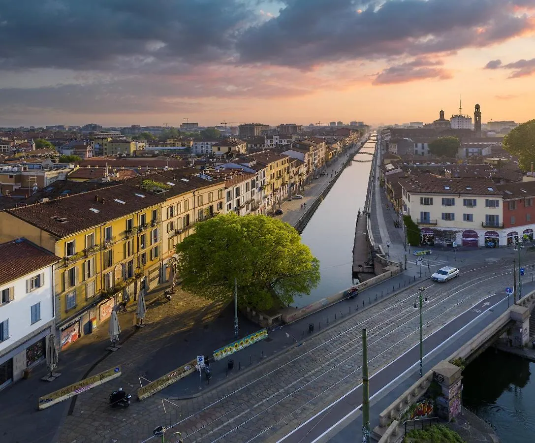 Apartmán Navigli-Duomo Exclusive Design Loft Su Due Piani Con Wifi Milán Itálie